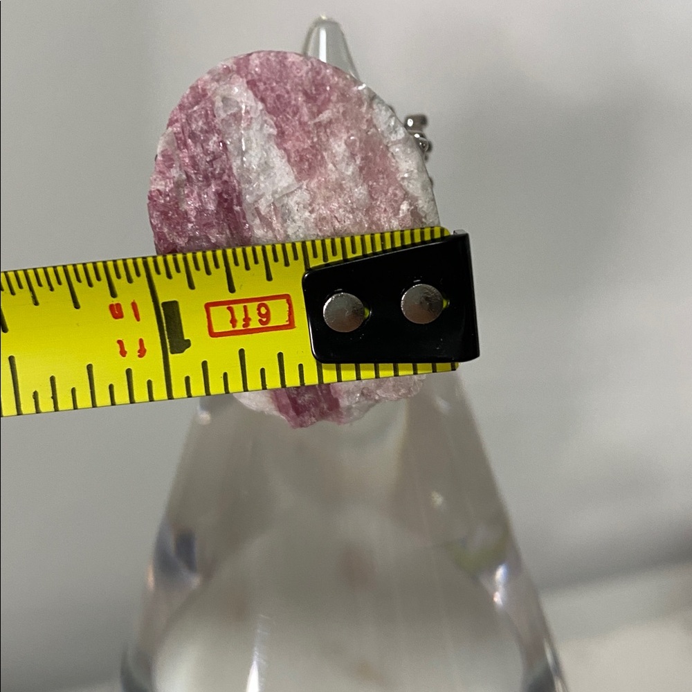 Artisan Earthy Pink Tourmaline Statement Rring - Picture 6 of 14